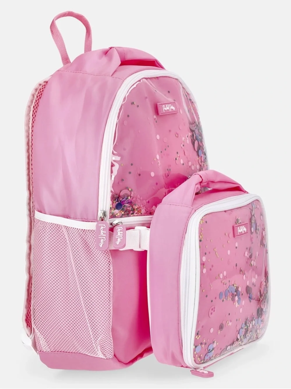Packed Party Girl’s Confetti Backpack and Insulated Lunch Tote Set W